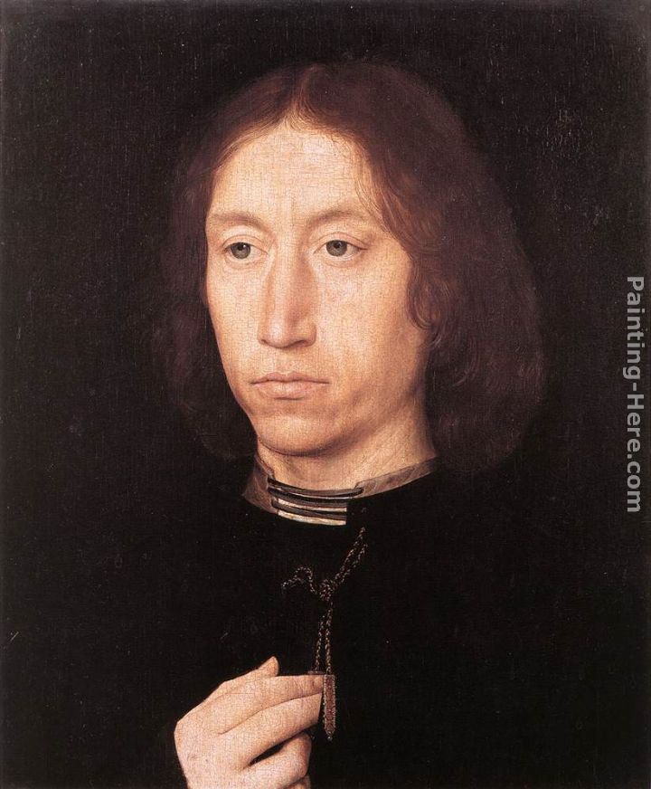 Portrait of a Man painting - Hans Memling Portrait of a Man art painting